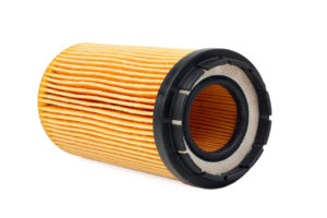 Cheap conventional car oil filter.