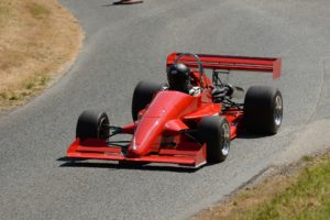 Single seater race car.