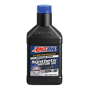 AMSOIL Signature Series 10W-30 Synthetic Motor Oil.