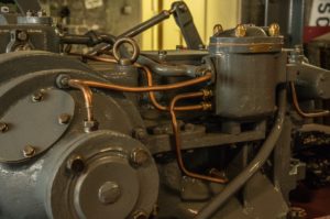 Diesel motor.