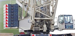 Construction site crane.