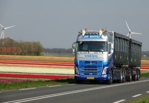 Volvo truck.