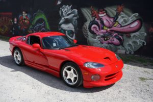 Red Viper car.