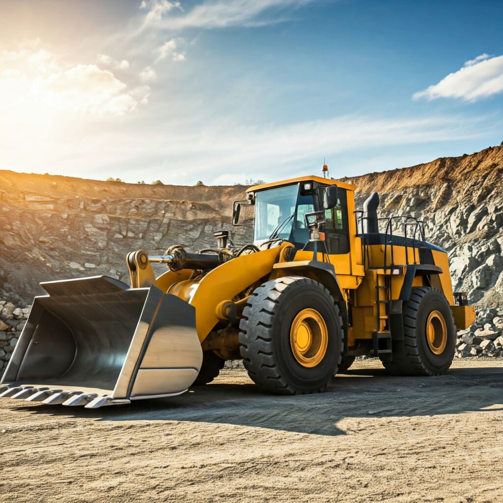 Construction Site Tractor