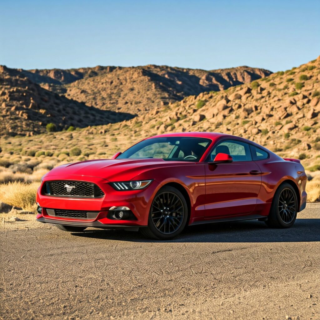 Red Mustang