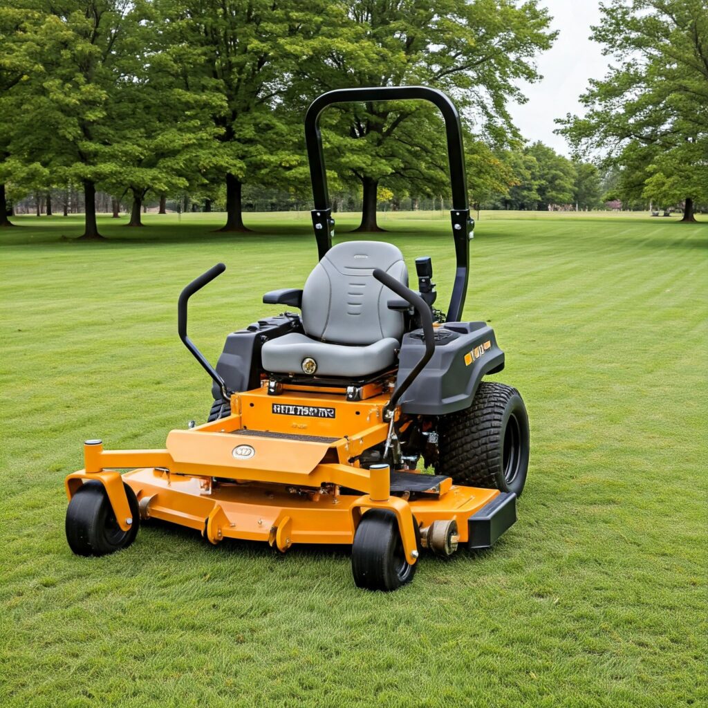 Riding Lawnmower Green Lawn