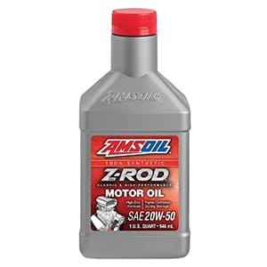 AMSOIL Z-ROD® 20W-50 Synthetic Motor Oil.