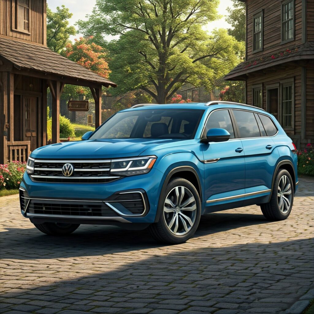 Blue Vw Atlas