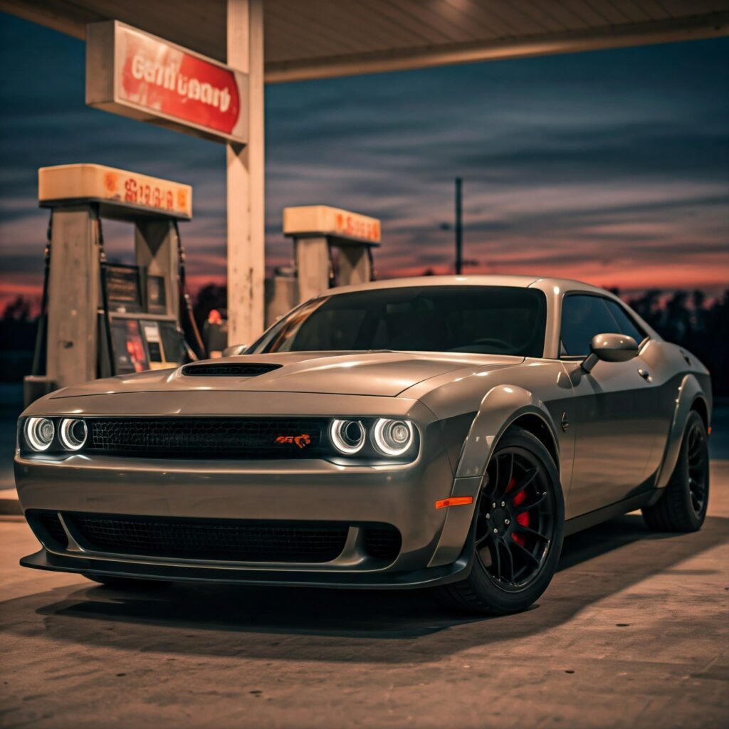 Green Charger Car