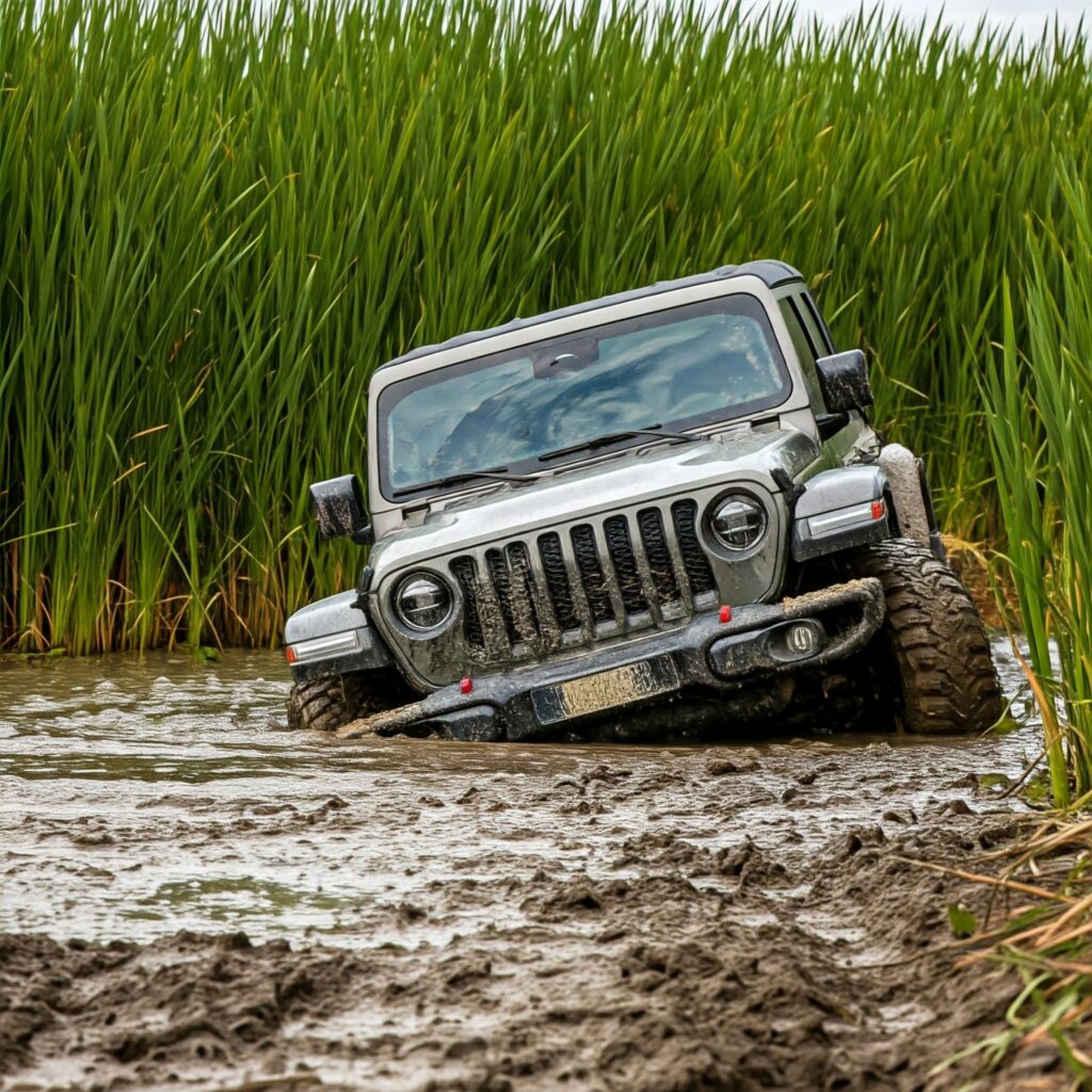 Muddy Jeep