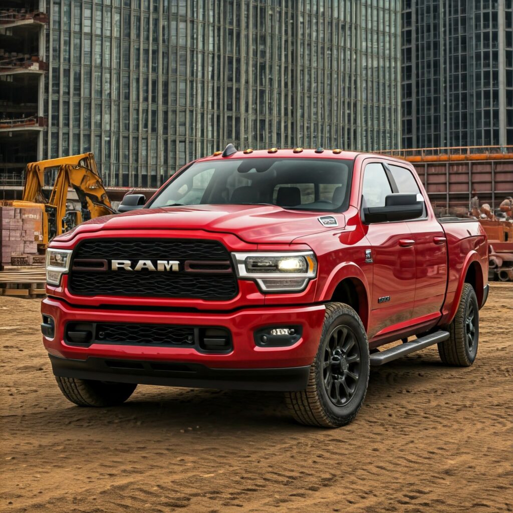 Red Dodge Ram