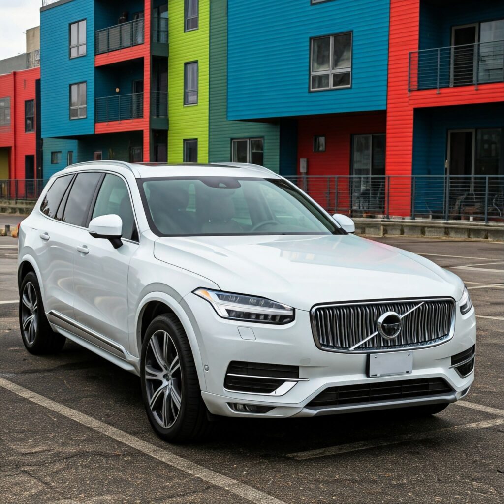 White Volvo Xc90