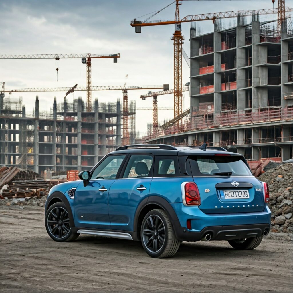 Blue Mini Countryman