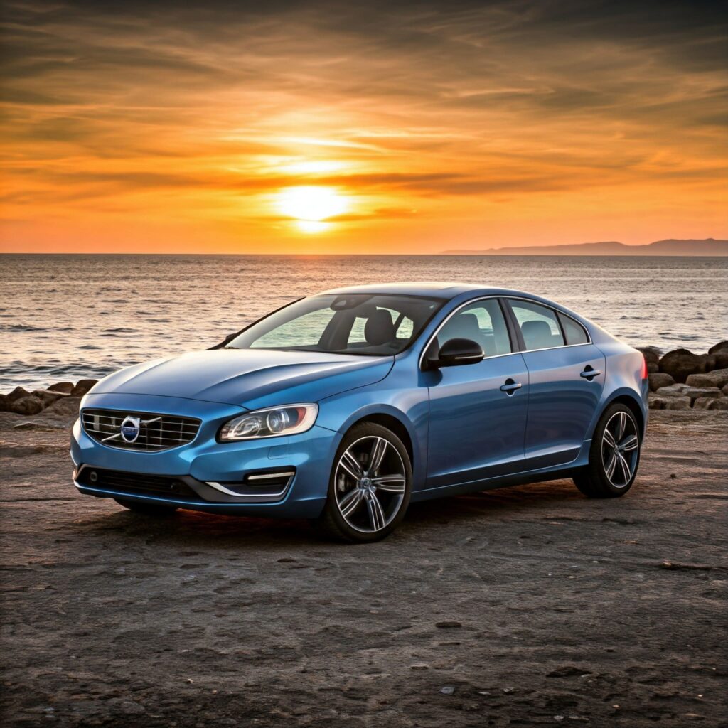 Blue Volvo