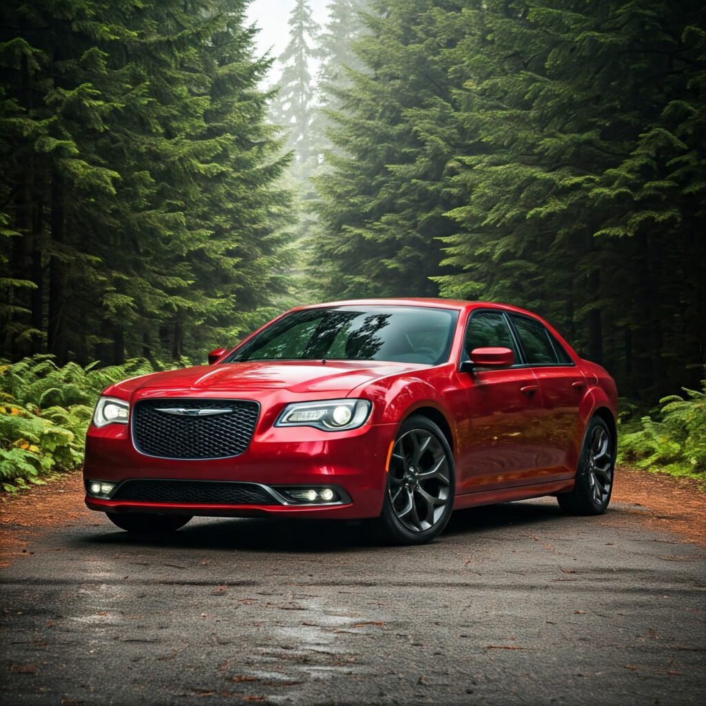 Red Chrysler 300