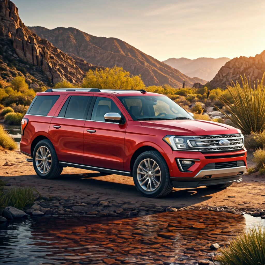 Red Ford Expedition