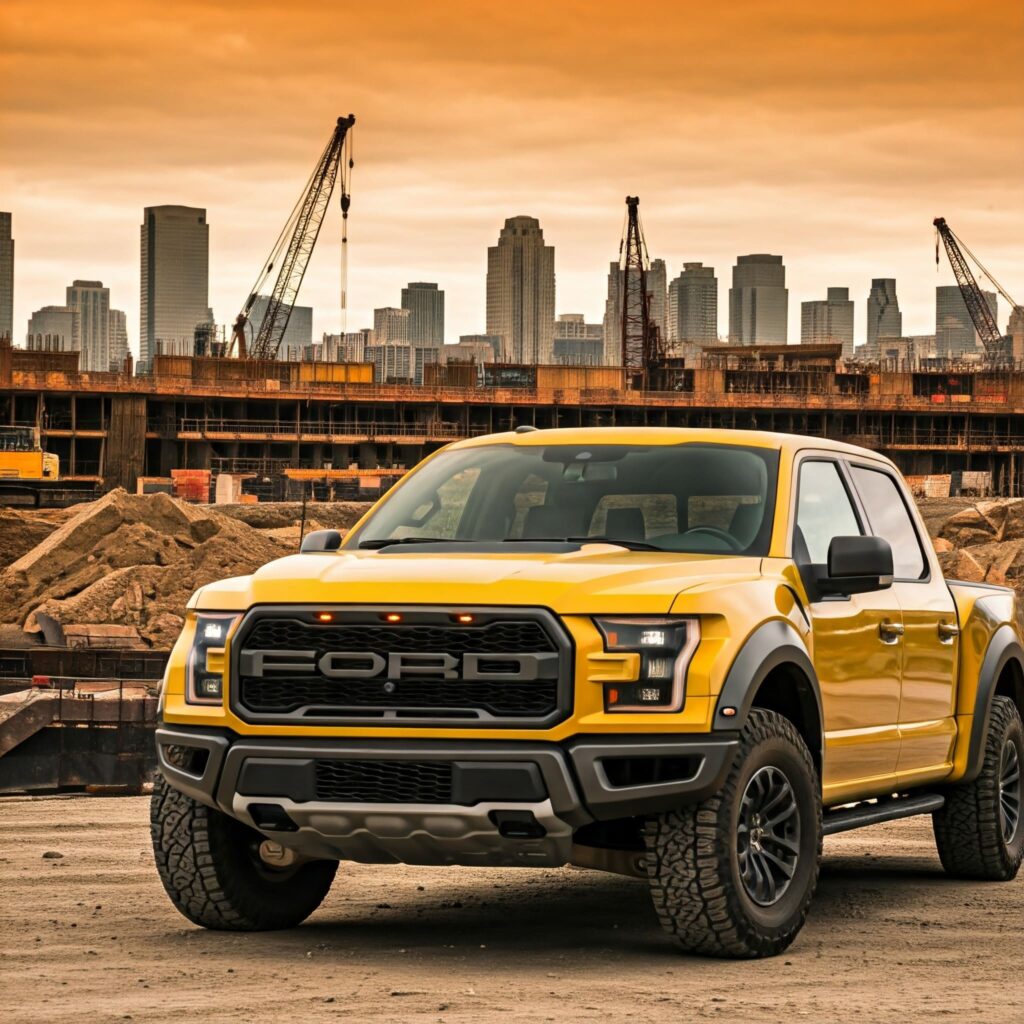 Yellow Ford Raptor