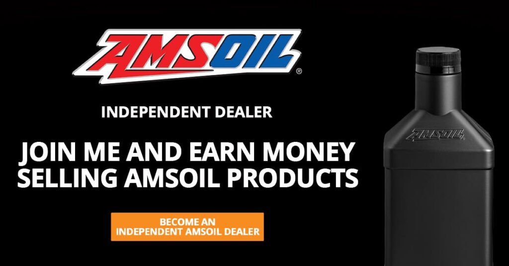 AMSOIL dealer banner.