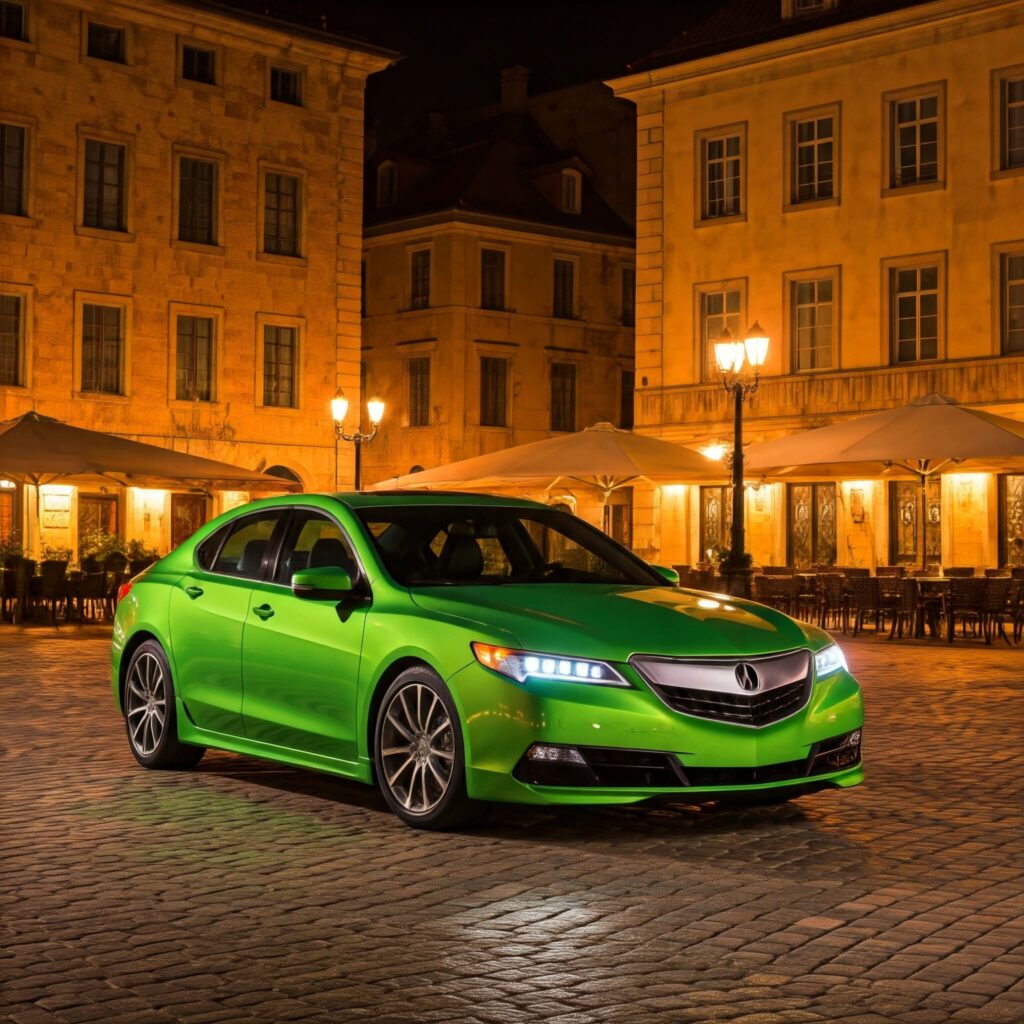 Green Acura Tlx