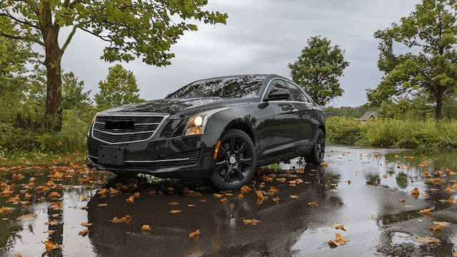Featured image for "2019 Cadillac* XTS Oil Type" blog post. Black Cadillac XTS.