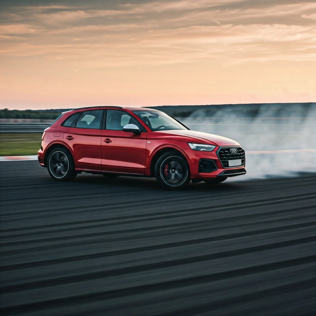 Red Audi Sq5