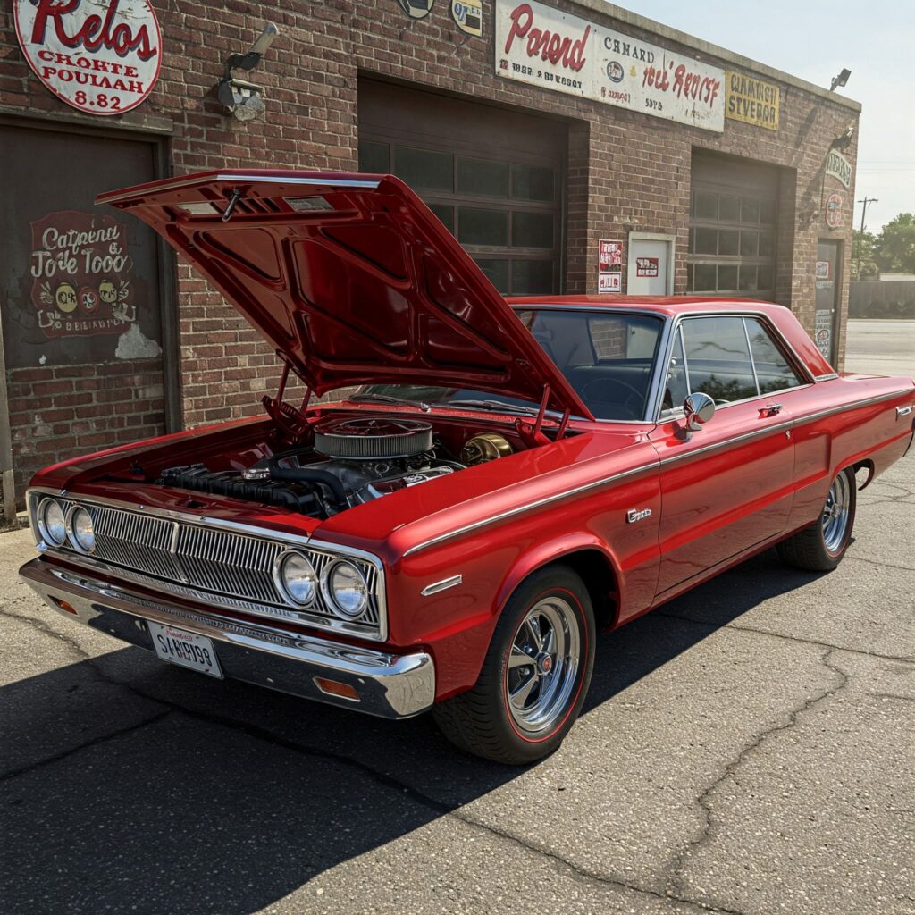 Red Classic Car