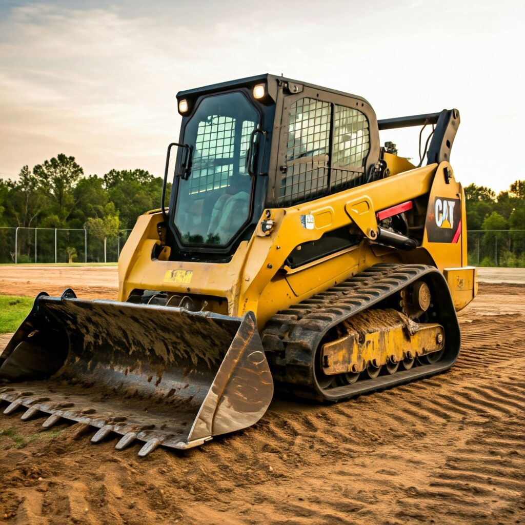 Yellow Cat Bulldozer