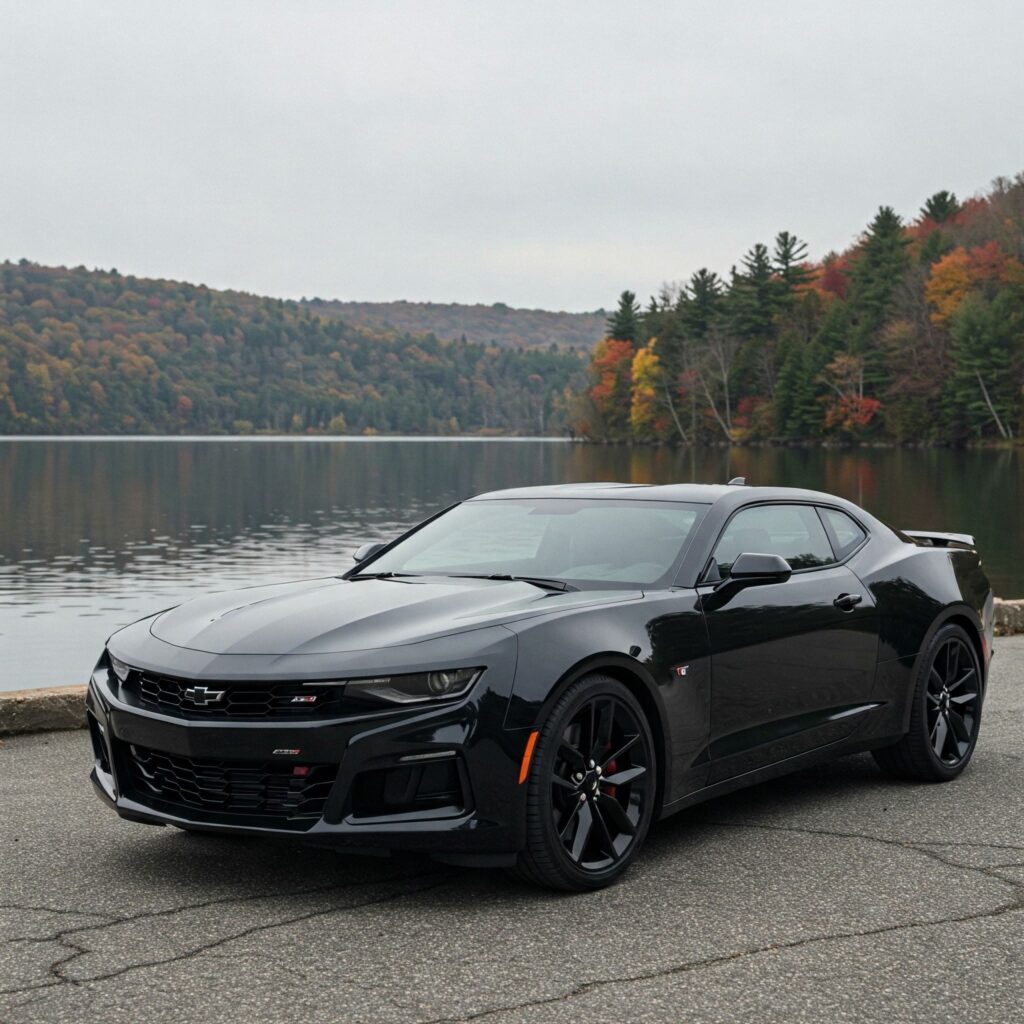 Black Muscle Car