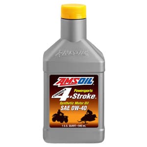 Formula 4-Stroke® Powersports 0W-40 Synthetic Motor Oil.