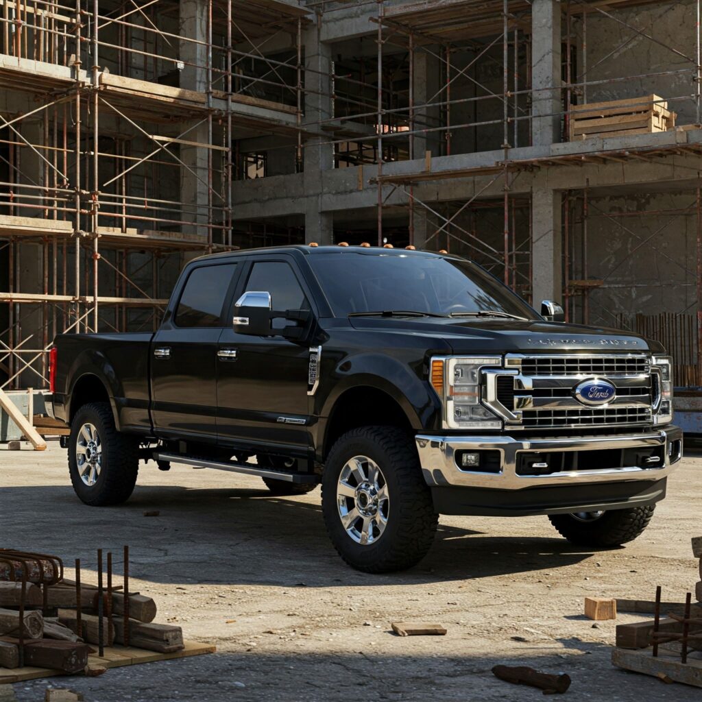 Black Pickup Truck