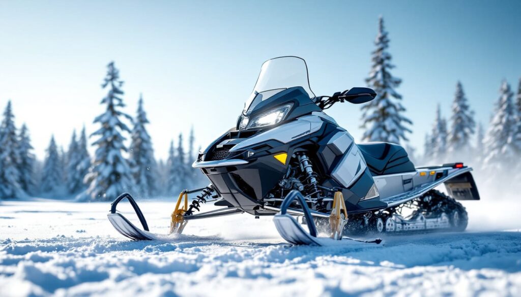 Snowmobile Outdoors