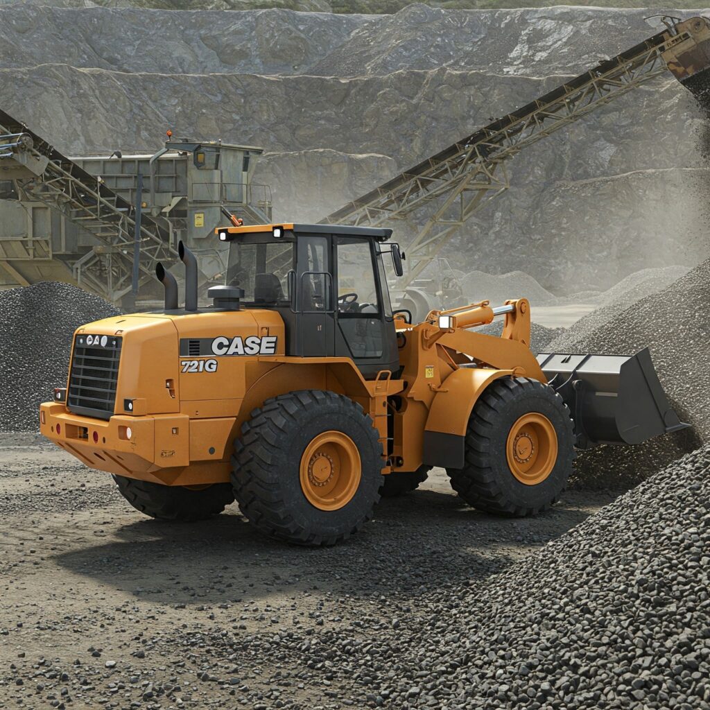 Case 721g Gravel Pit