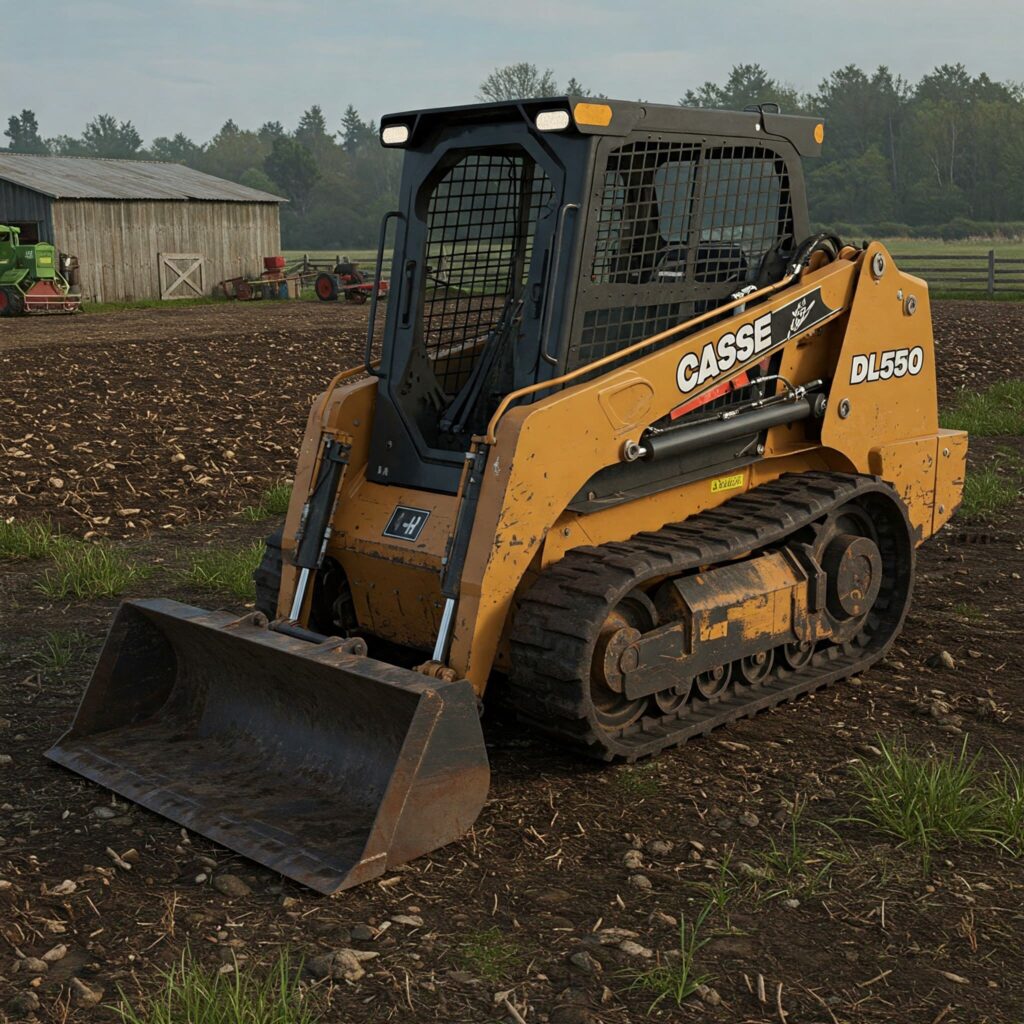 Case Dl550 Farm Dozer