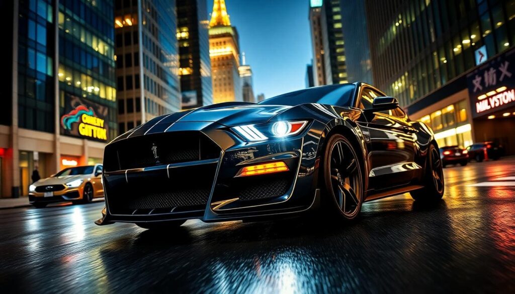 Ford Mustang Gt500 Night Cruise