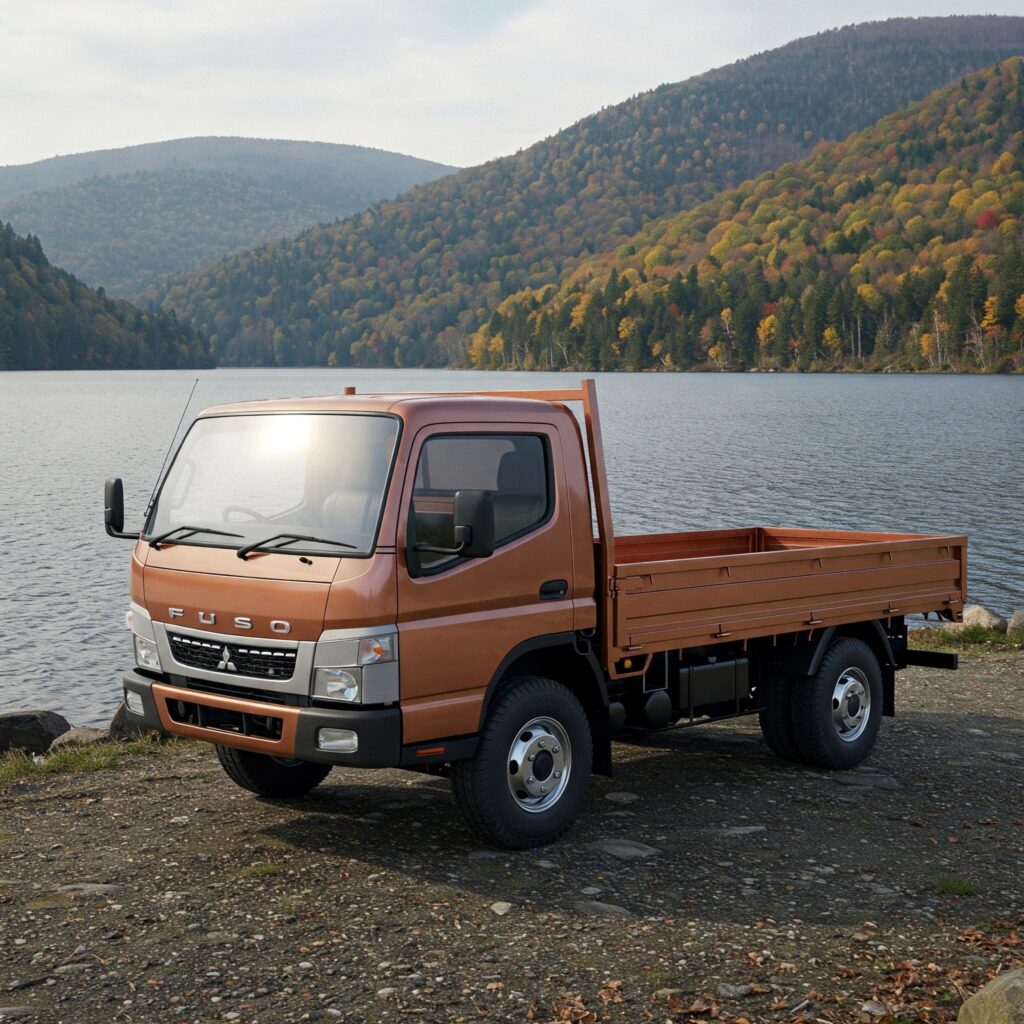 Gold Fuso Truck