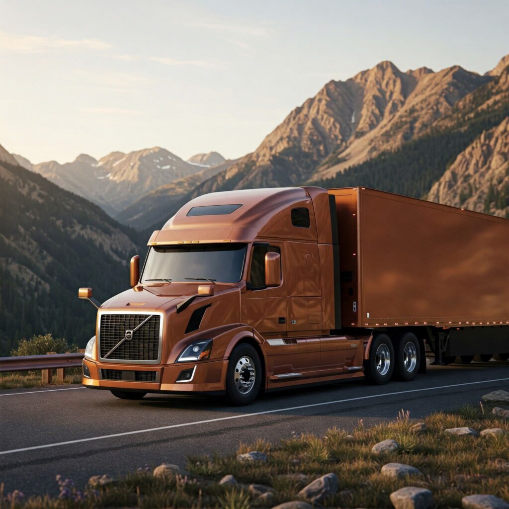 Gold Volvo Vnl