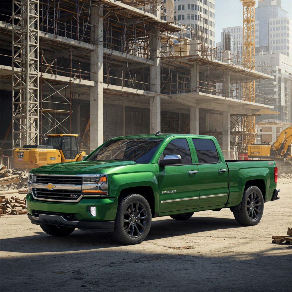 Green Chevy Truck