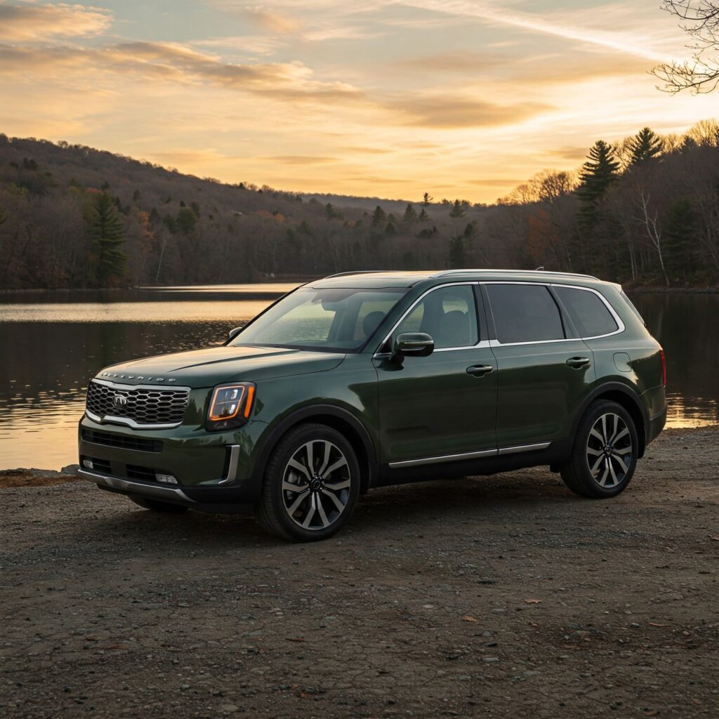 Green Kia Telluride