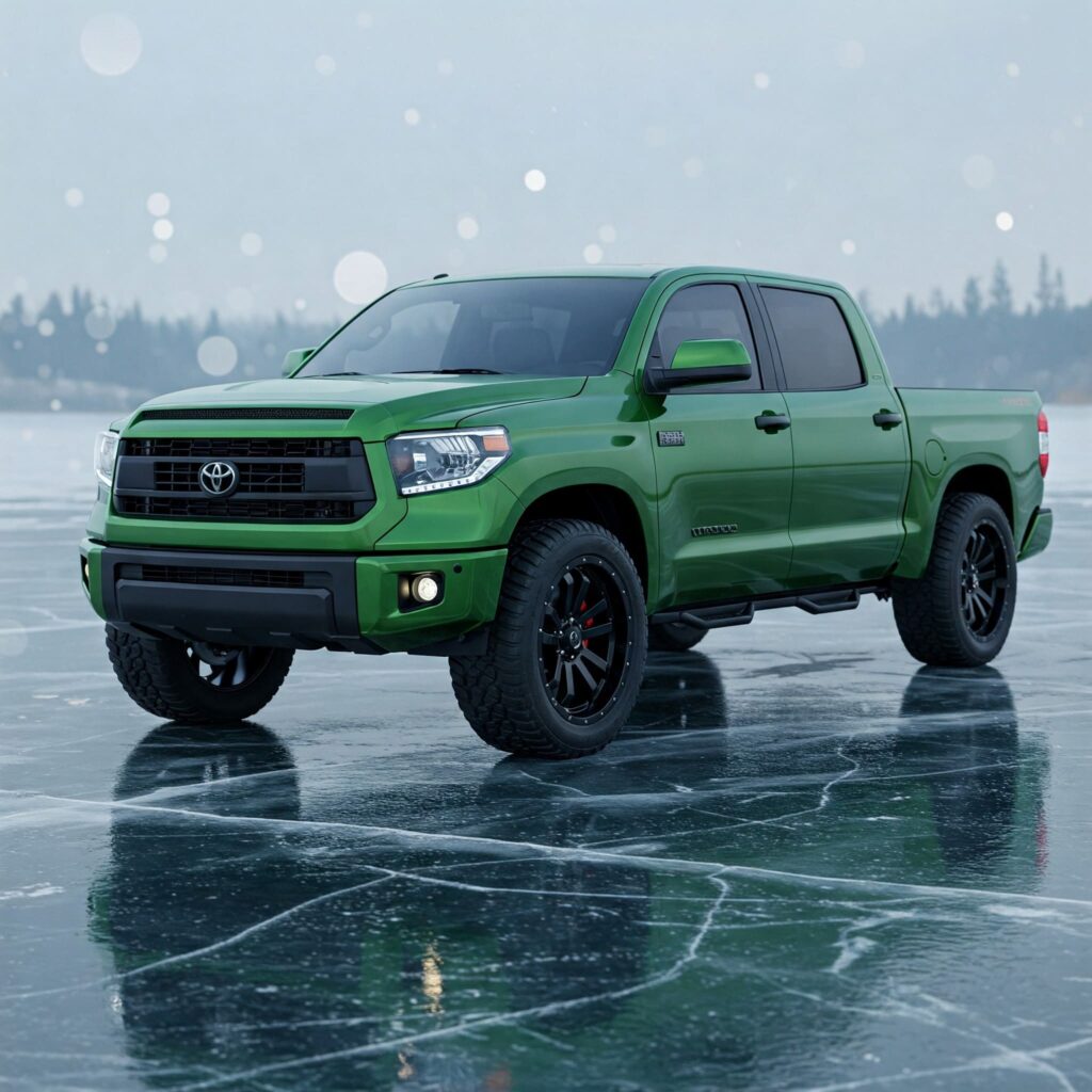 Green Toyota Tundra