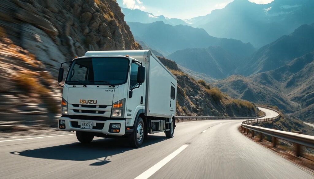 Isuzu Reach Truck Highway