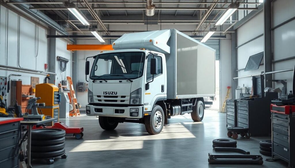 Isuzu Reach Truck Maintenance