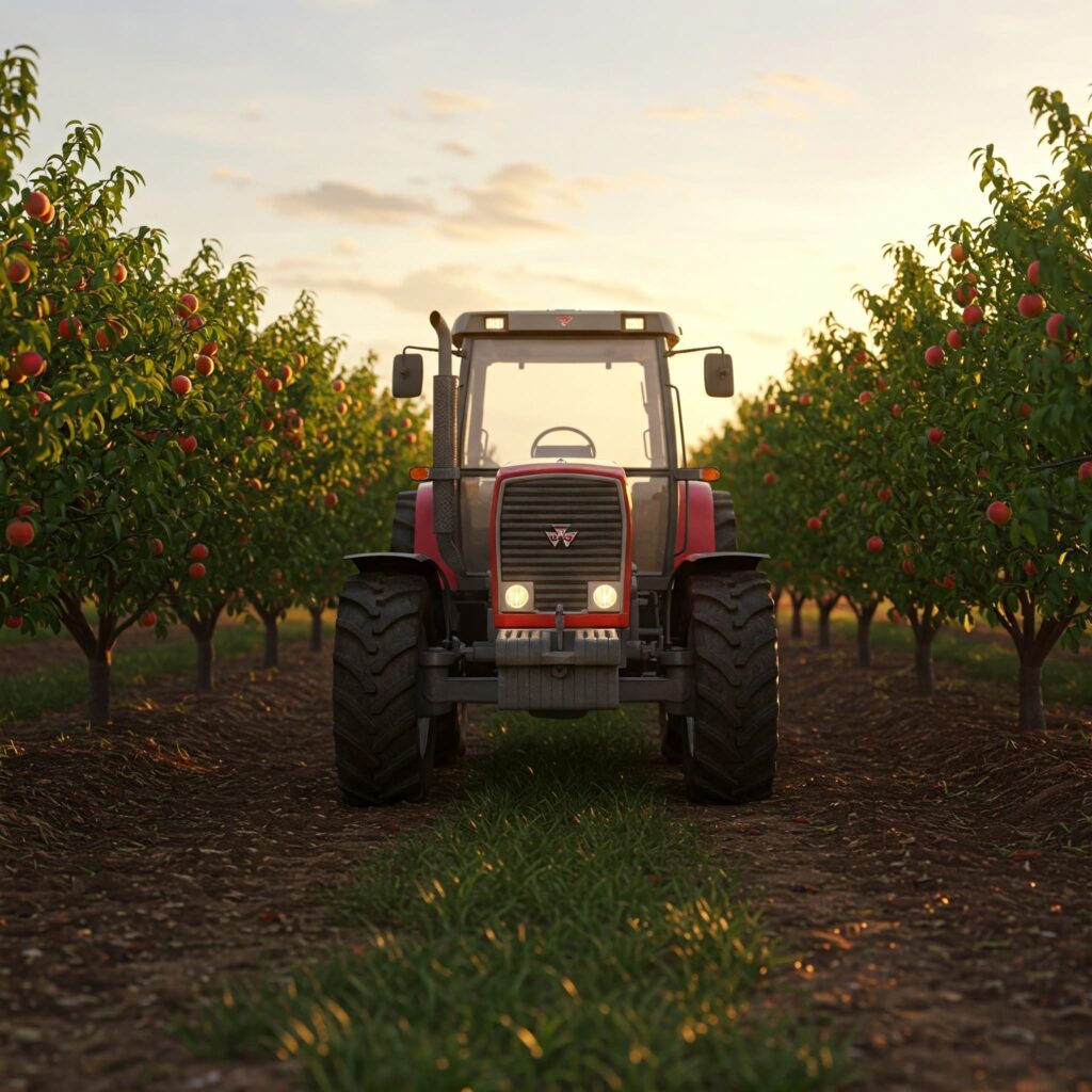 Massey Ferguson Peach Orchard