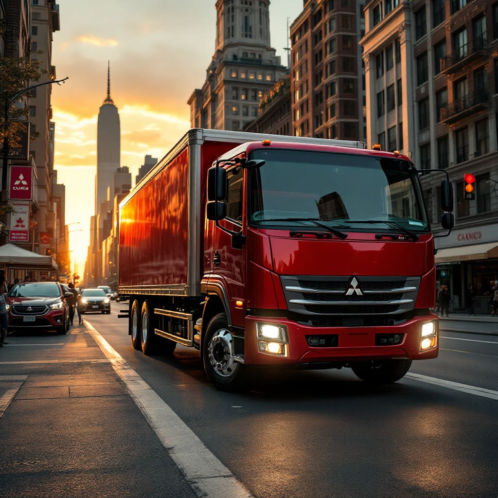 Mitsubishi Fuso Canter Urban Golden Hour