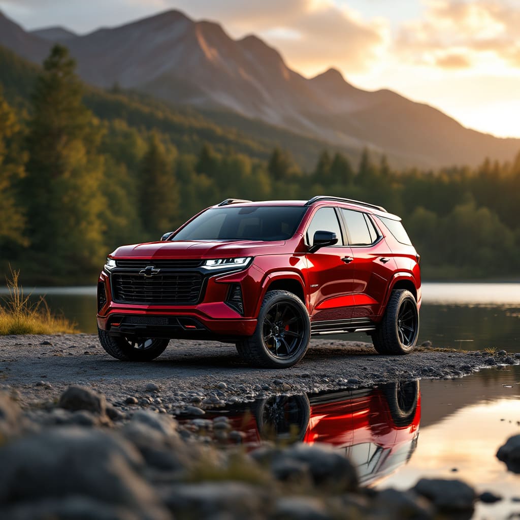 Red 2022 Chevy Trailblazer