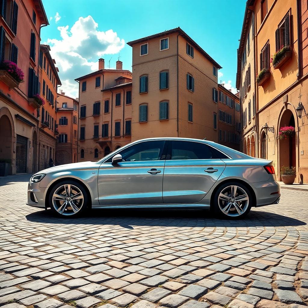 Audi A3 Old Town Italy