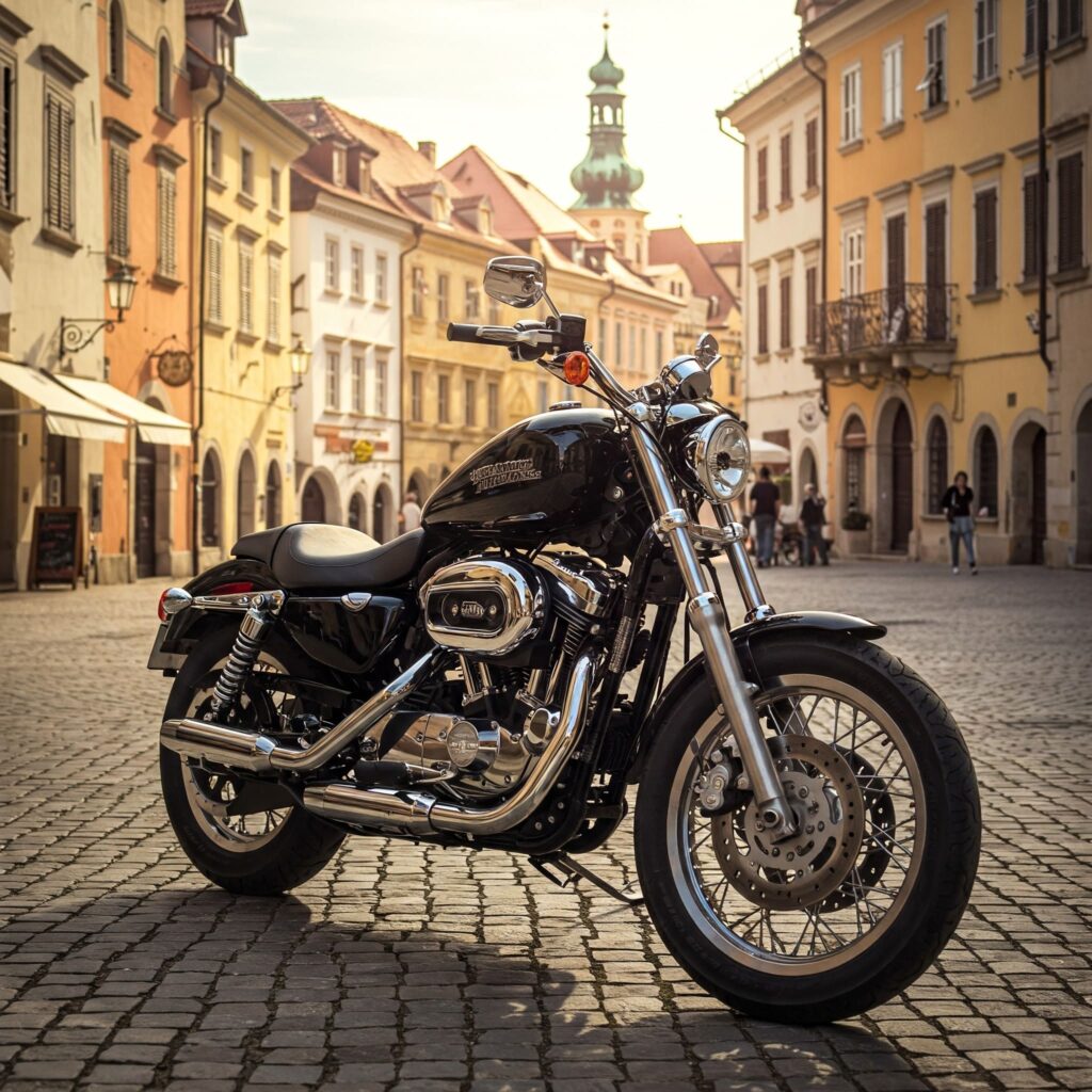 Black Sportster 1200