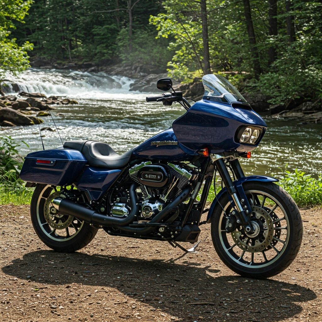 Blue Cvo Road Glide