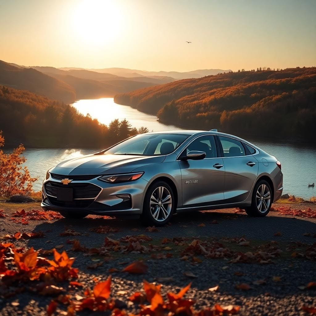 Chevy Malibu Autumn Catskill Mountains