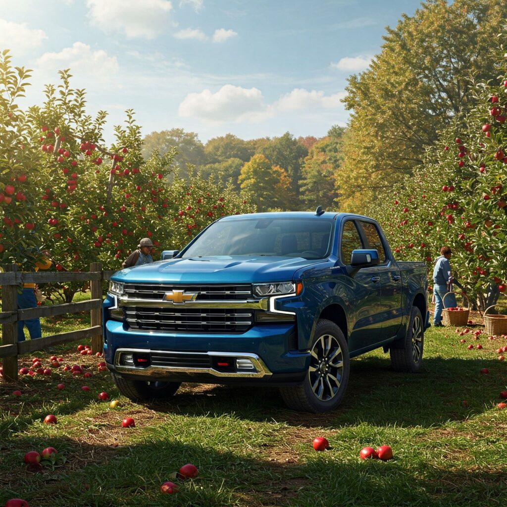 Chevy silverado pickup truck