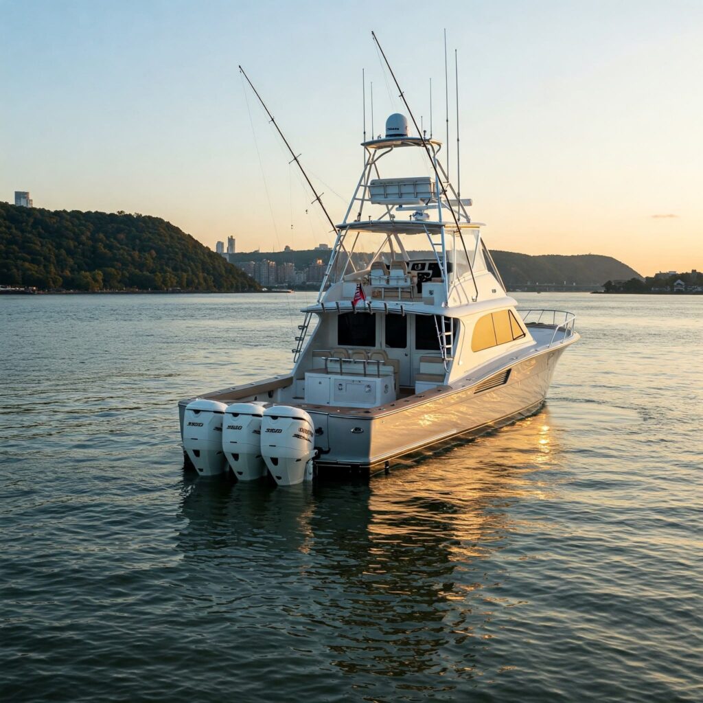 Fishing Boat Mercury Outboard